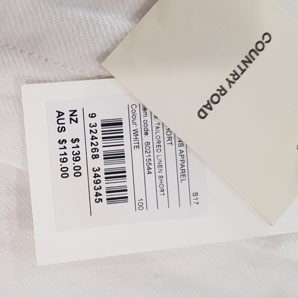 Brand new Country Road Tailored linen short size 8 - Picture 5 of 9
